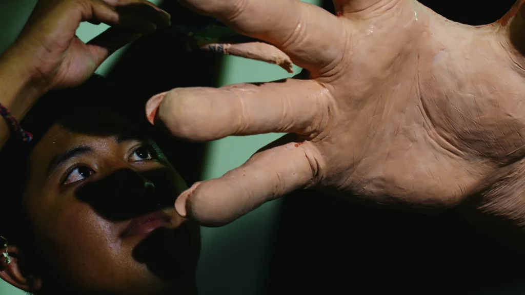 Close up look on the process