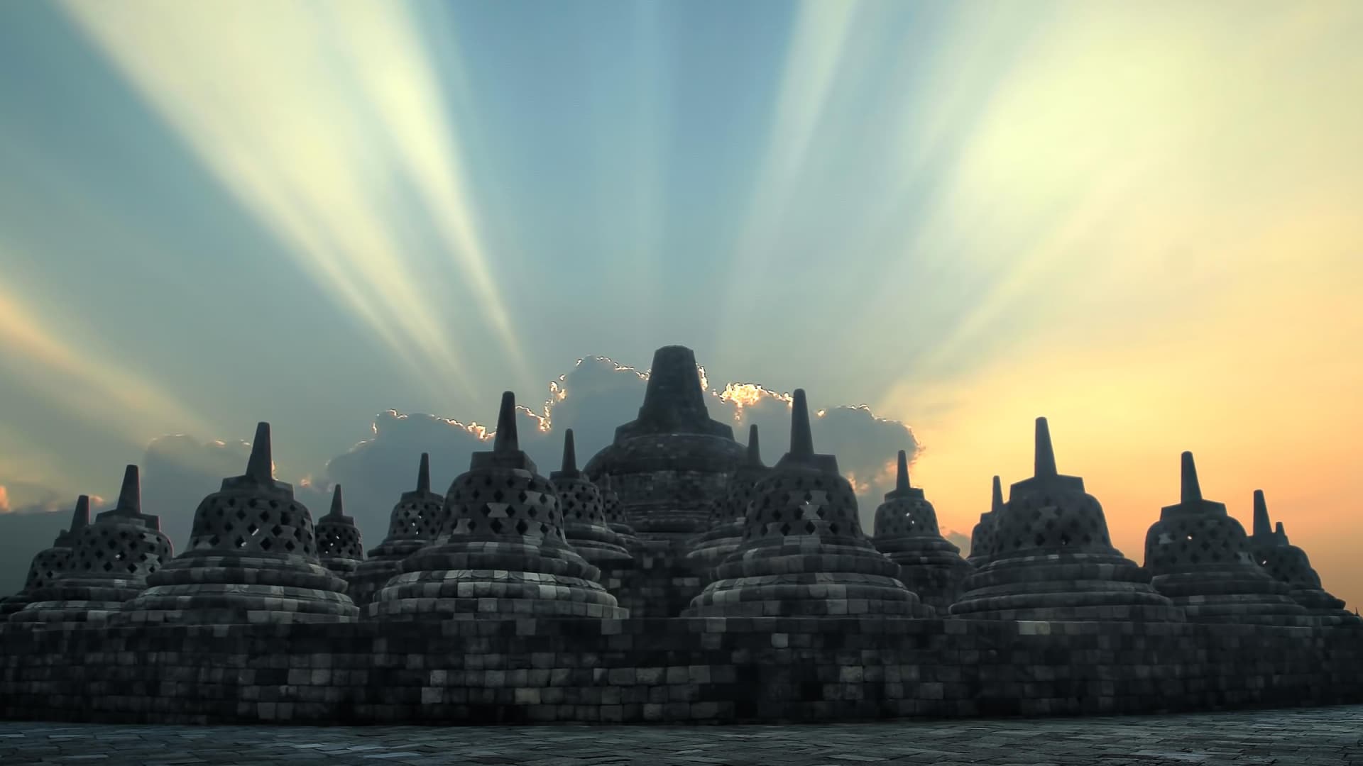 Découvrez le temple de Borobudur