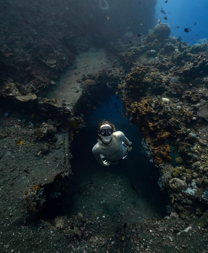 Learn Freediving in Tulamben 3
