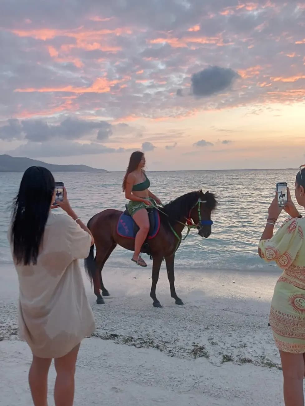 Horse Riding on the Beach in Gili Air 6