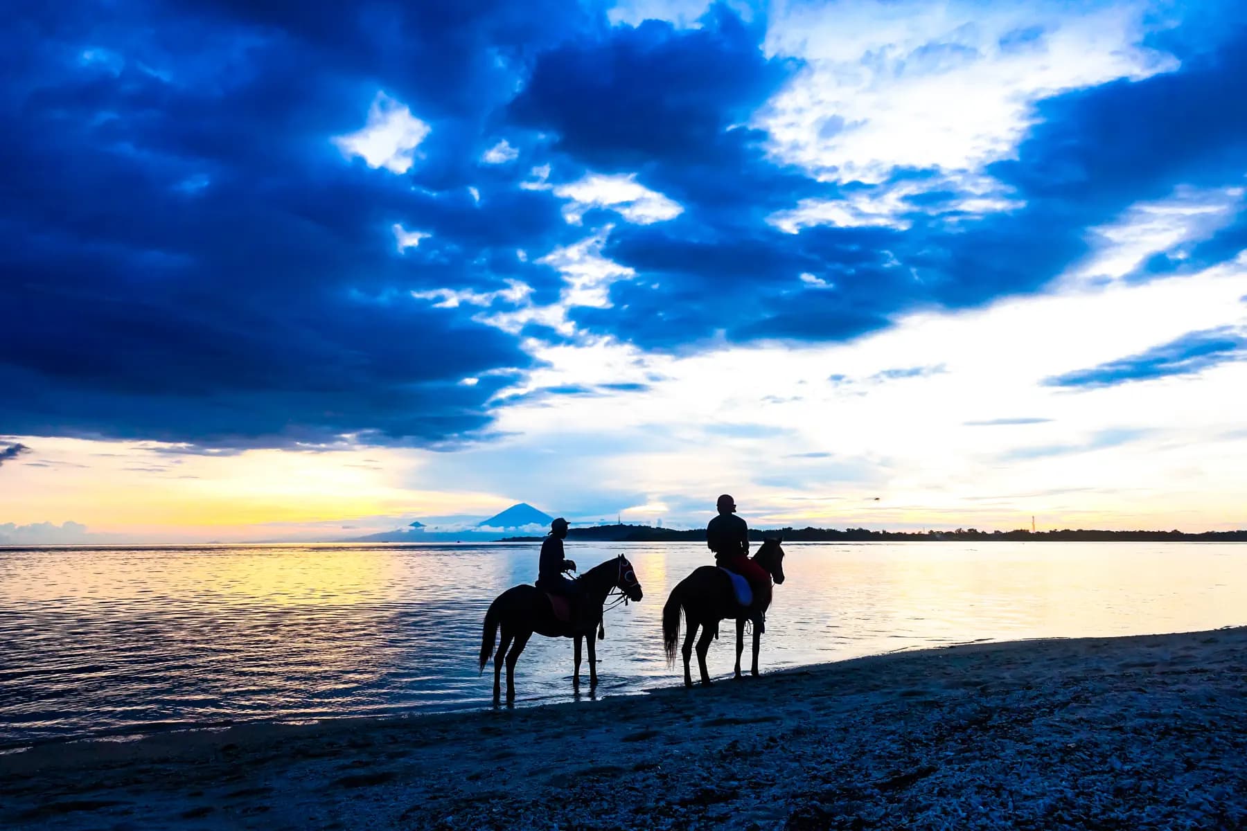 Horse Riding on the Beach in Gili Air