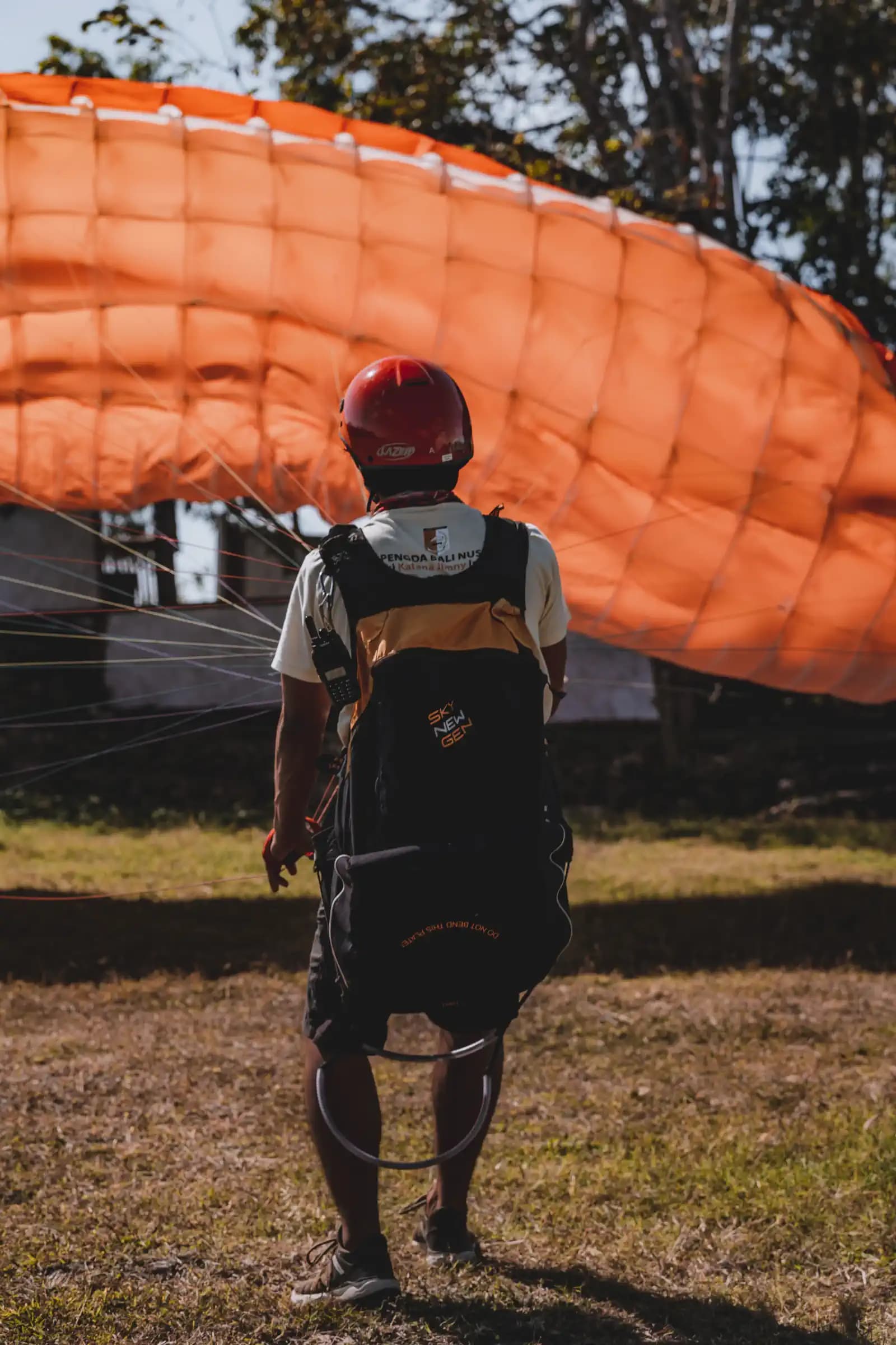 Paragliding in Bali 1