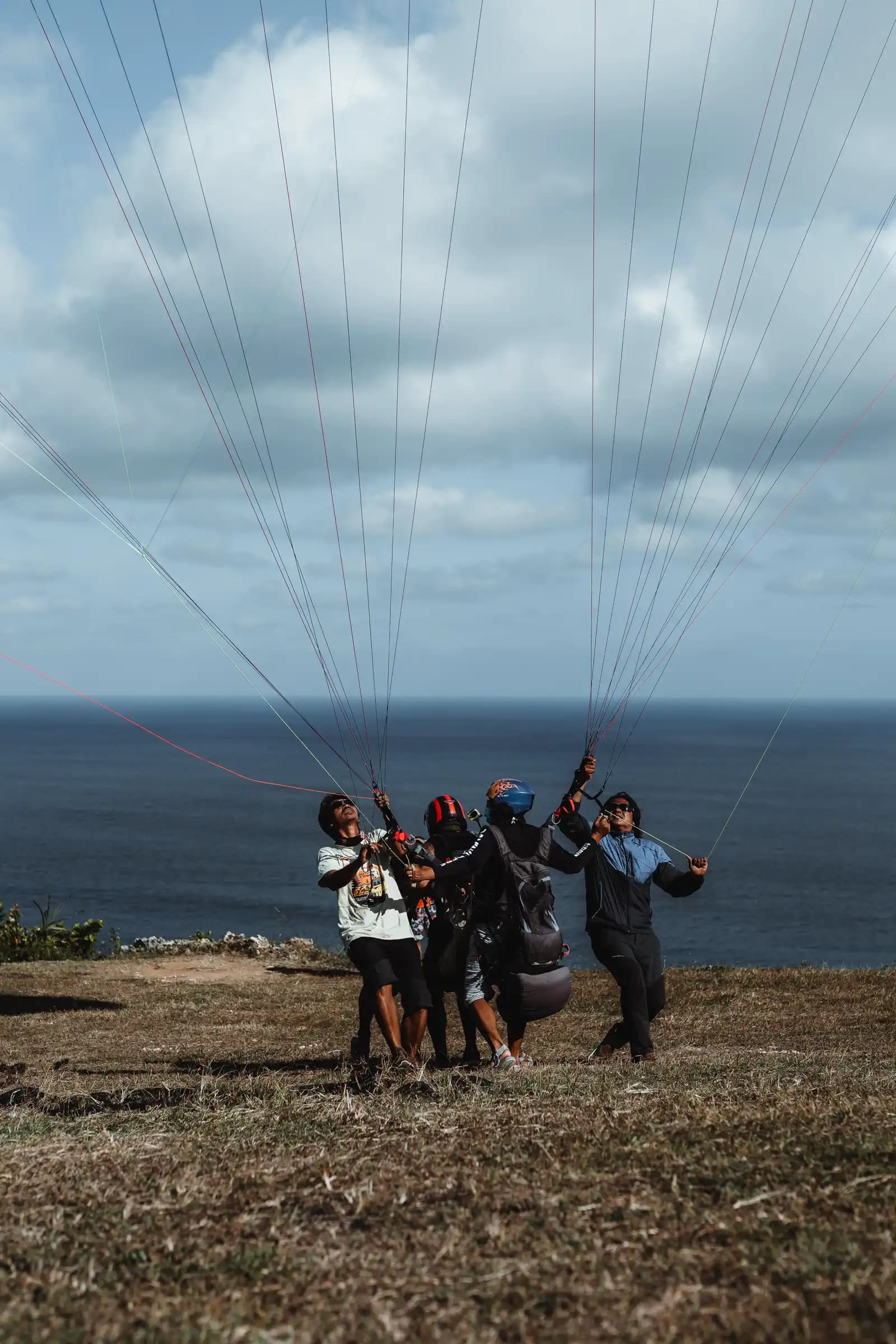 Paragliding in Bali 8