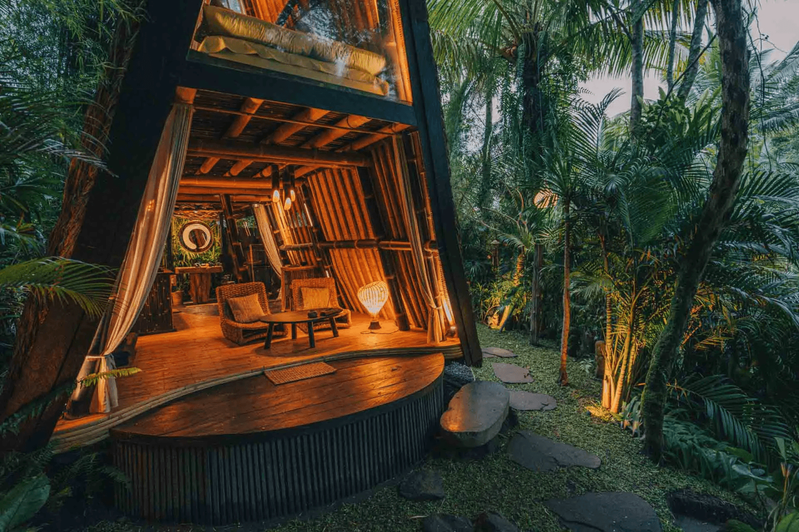 Hideout Eco Bamboo House Bali 13