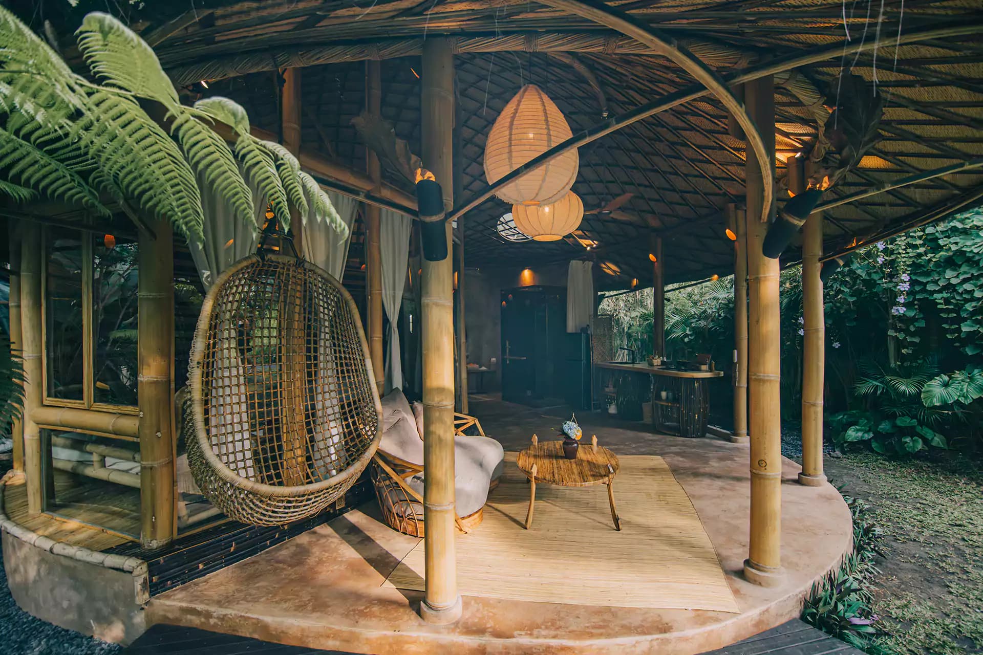 Hideout Eco Bamboo House Bali 32