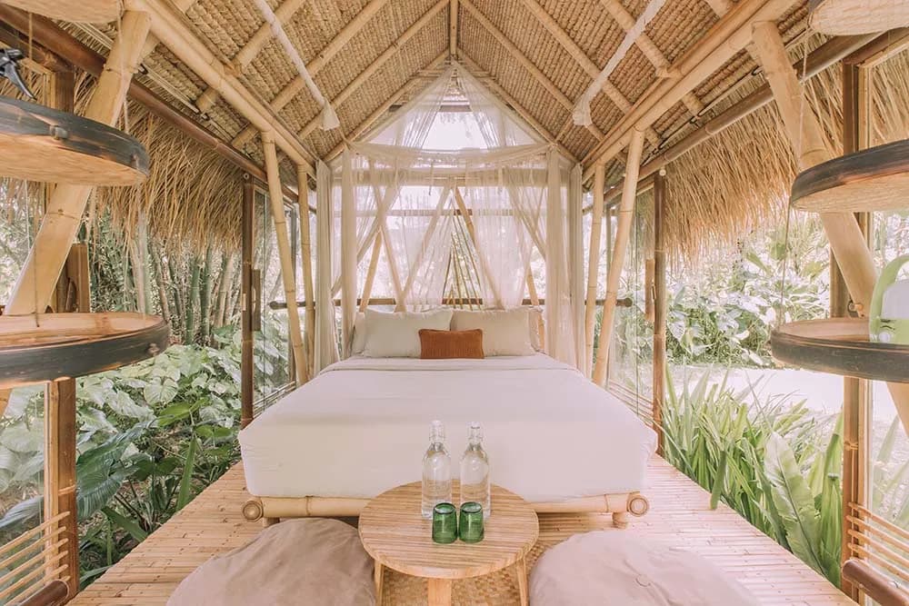 Hideout Eco Bamboo House Bali 38