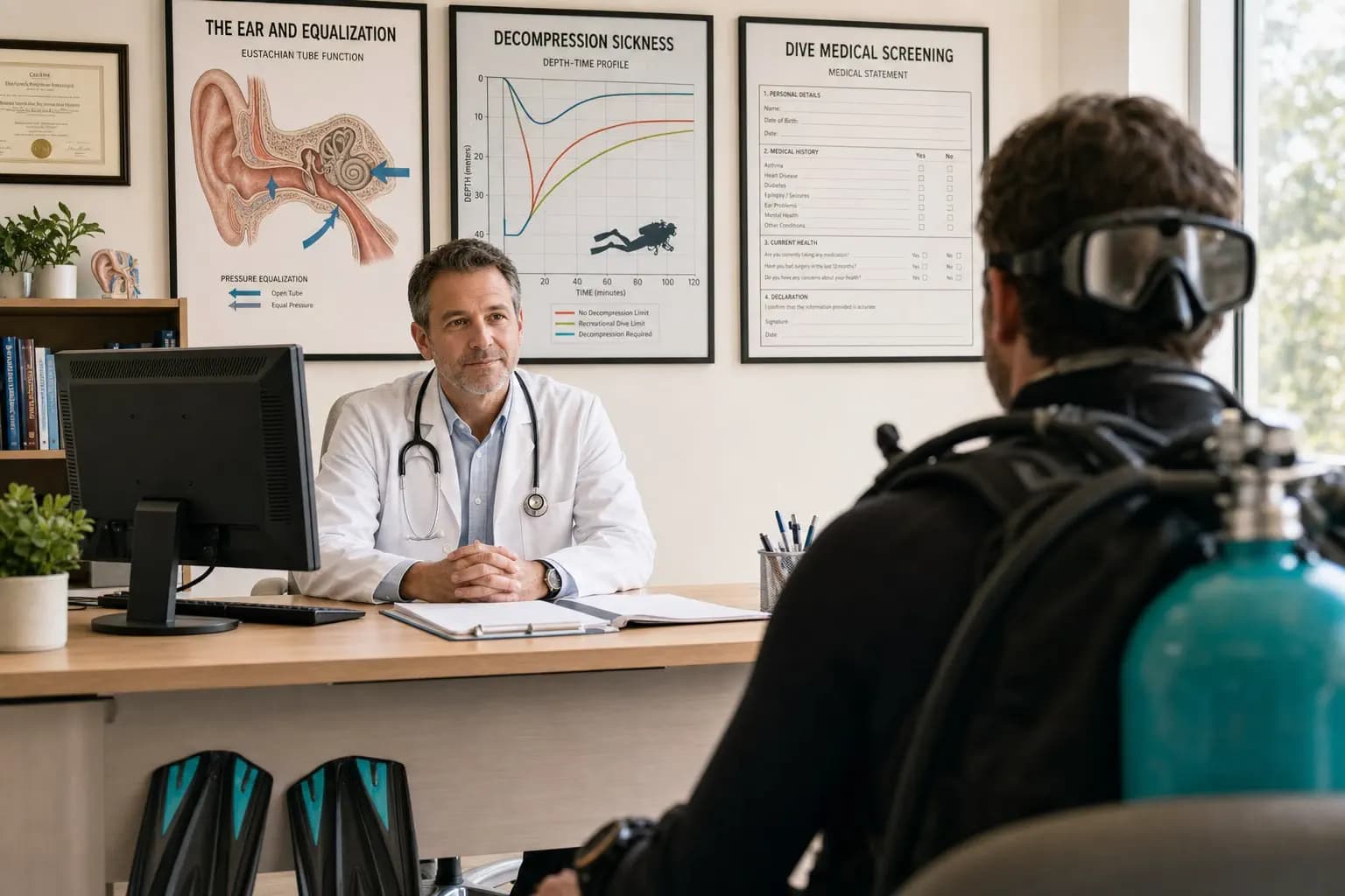 Faut-il un certificat médical pour plonger en Indonésie ? Le questionnaire médical RSTC expliqué