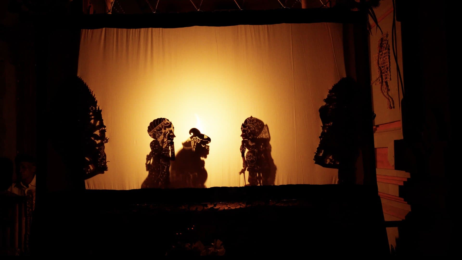 Soirée Wayang Kulit, théâtre d’ombres et dîner chez un grand prêtre balinais