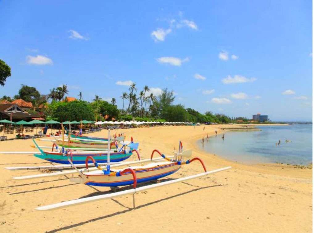 Sanur beach