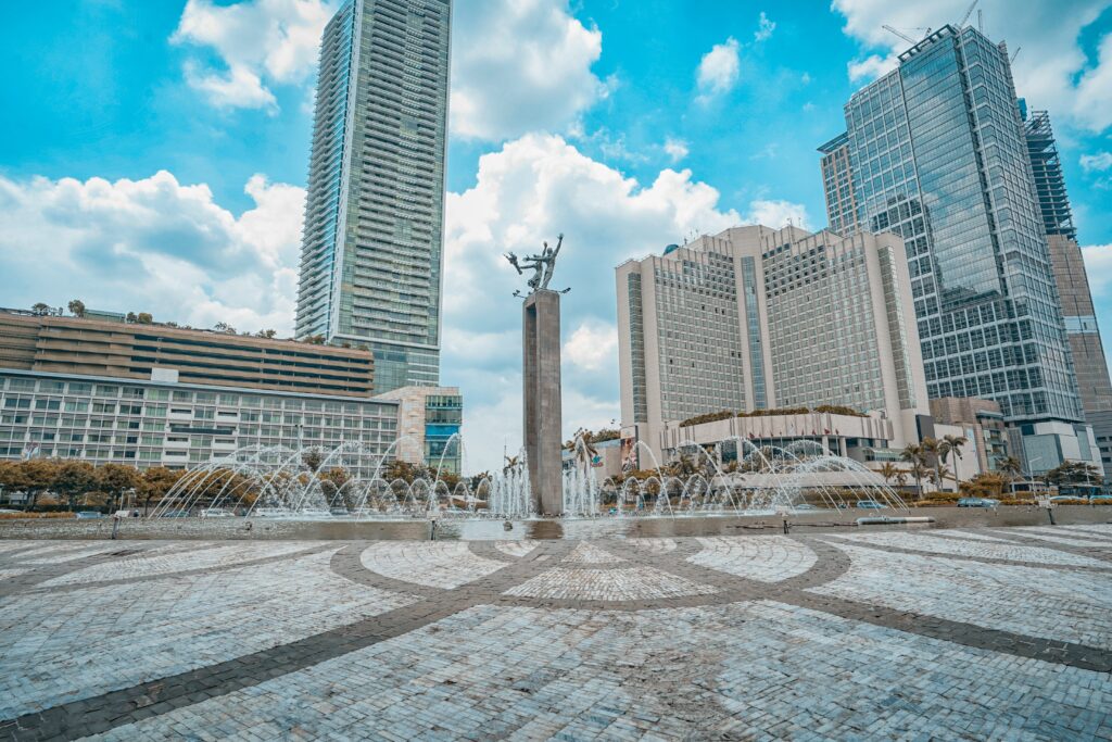 Selamat Datang Monument in Jakarta, Indonesia