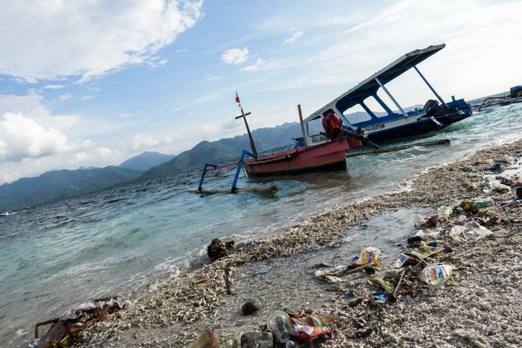 Plastic Waste in Gili Air