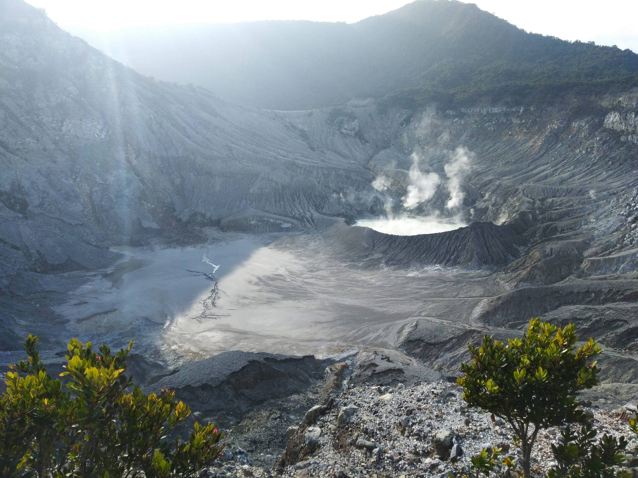 Tangkuban Perahu crater near Bandung