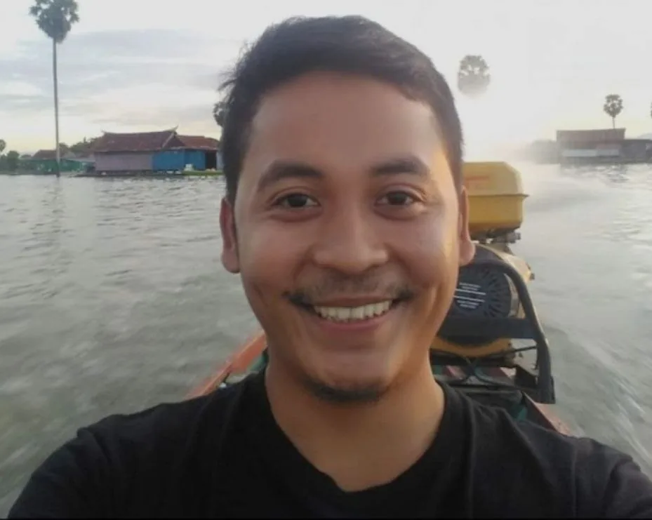 Erick, a local guide in Sulawesi